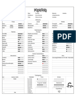 Perfil de personagem de RPG detalhado