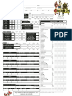 Hoja Personaje d20 Modernoasd