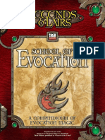 School of Evocation 3e