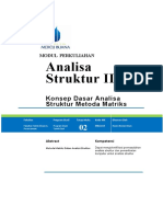 Analisa Struktur 2 Modul 2-Konsep Dasar