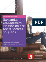 Economics, Management, Finance and The Social Sciences: Londoninternational - Ac.uk/lse