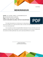 MEMORANDUM