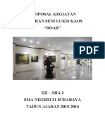 Proposal Kegiatan Pameran Sekolah 2016