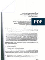 Enrique Varsi Rospigliosi - Acciones y Participaciones en La Sociedad de Gananciales