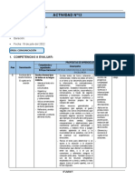 4° Grado - Actividad Del Dia 19 de Julio