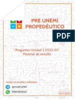 Propedeutico - Unidad 2