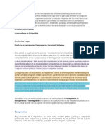 Curso Integridad Transparencia y Corrupción