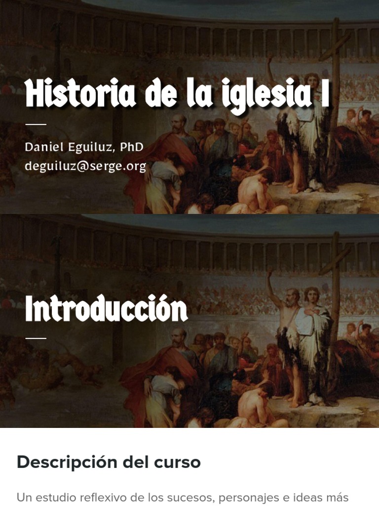 Historia de la Iglesia I: Antigüedad y Medievo | PDF | Jesús | Pablo el ...