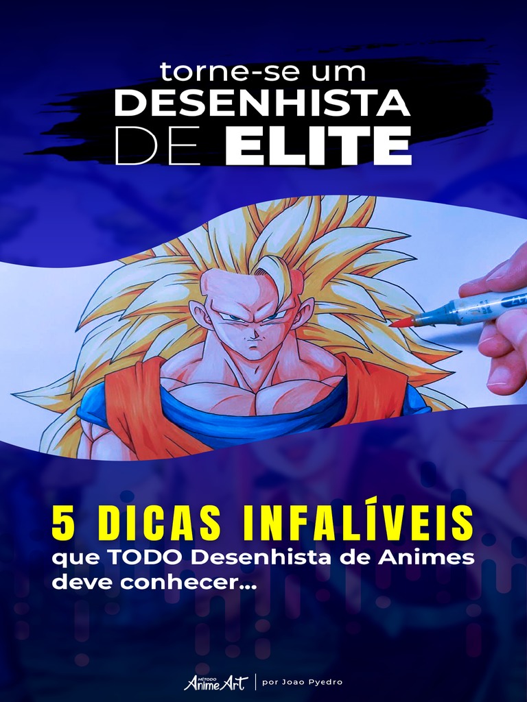 Artista mostra como seria se o Goku continuasse criança