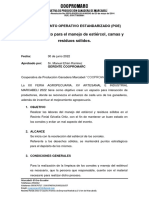 Procedimientos para El Manejo de Residuos Solidos