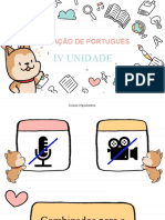 Avaliação de Português Iv Unidade