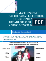 Norma Tecnica de Salud para El Control de