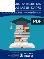 Academia Profes - Preguntas de Propedeutico Todas Las Unidades