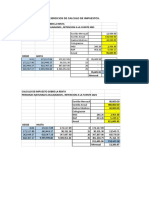 Ejercicios de Impuestos Sobre La Renta, Venta y Activo Neto