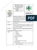 Penggunaan Alat Perlindungan Diri SOP