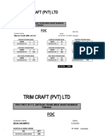 Trim Craft (PVT) LTD: Plot # 86/3, ST # 5, Jail Road, Chowk Akbar Abad, Faisalabad-Pakistan