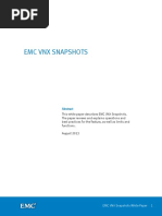 Emc VNX Snapshots: White Paper