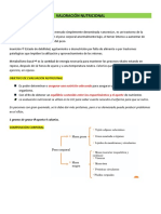 Valoración Nutricional