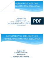 PAPARAN IMPLEMENTASI PMP TJ