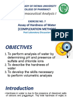 Activity No. 10 - PHAN111 Assay of Hardness of Water Post-Lab