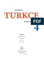 4.sinif Turkce Ders Kitabi MEB PDF