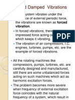 Forced Damped Vibrations: Vibration