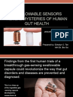 Swallowable Sensors Reveal Mysteries of Human Gut Health
