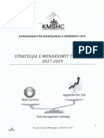 Strategjia e Menaxhimit Të Riskut 2017 2019