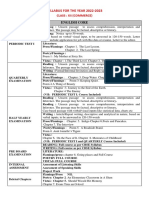 Syllabus - 22-23 Class Xii Commerce