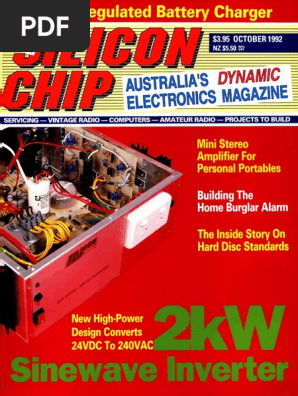 Silicon Chip-1992 10 | PDF | Electric Motor | Electronics