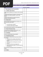 Checklist 6: Existing Roads: Road Safety Audit: 6.1 Road Alignment and Cross-Section