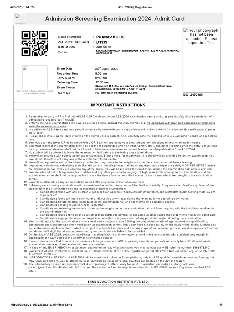 ASE 2024 Registration PDF
