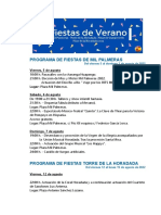 Programa Fiestas Urbanizaciones PH Verano Castellano 2022 MP-TH-EM-PC