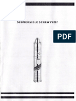 Submersible Screw Pump: MBMDNHBH