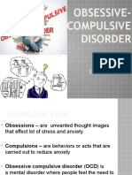 Obsessive-Compulsive Disorder: Mrs. Ekjot Kaur Lecturer, SNS&R
