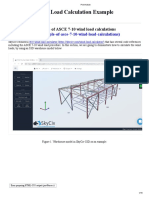 Wind Load Calc - ASCE-7-10