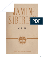 D. N. Mamin Sibiriak - Aur 1.0 (Literatură)