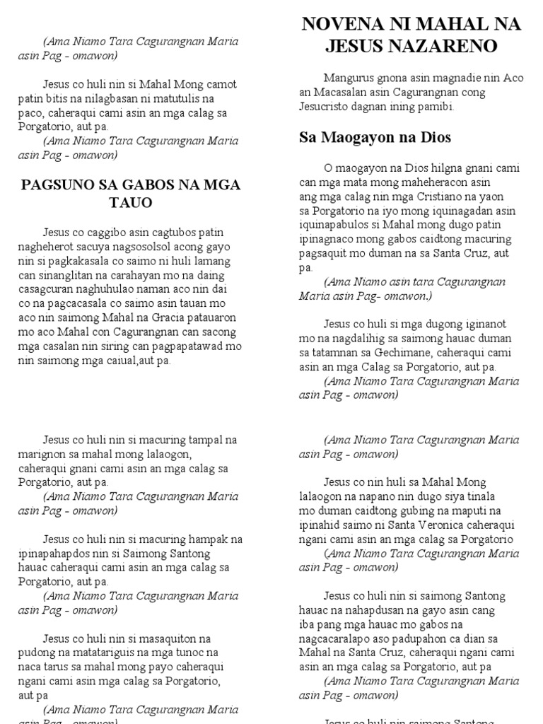 The Nazareno PDF document, focusing on application security