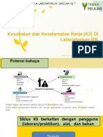 Kesehatan Dan Keselamatan Kerja (K3) Di Laboratorium IPA