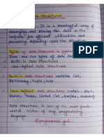 Datastructure Handwritten Notes