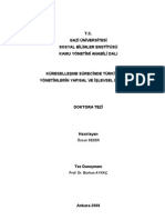 Kuresellesme Surecinde Turkiye de Yerel Yonetimlerin Yapisal Ve Islevsel Donusumu Structural and Functional Transformation of Local Governments in Turkey During the Process of Globalization