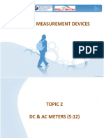 TOPIC 2A Measurement Devices