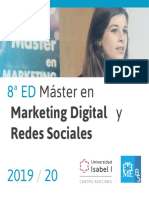 Máster Marketing Digital y Redes Sociales 2019