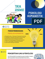 MKU Estetika Humanisme Part 12 - Psikologi Humanistik - UNSIA - 20220615