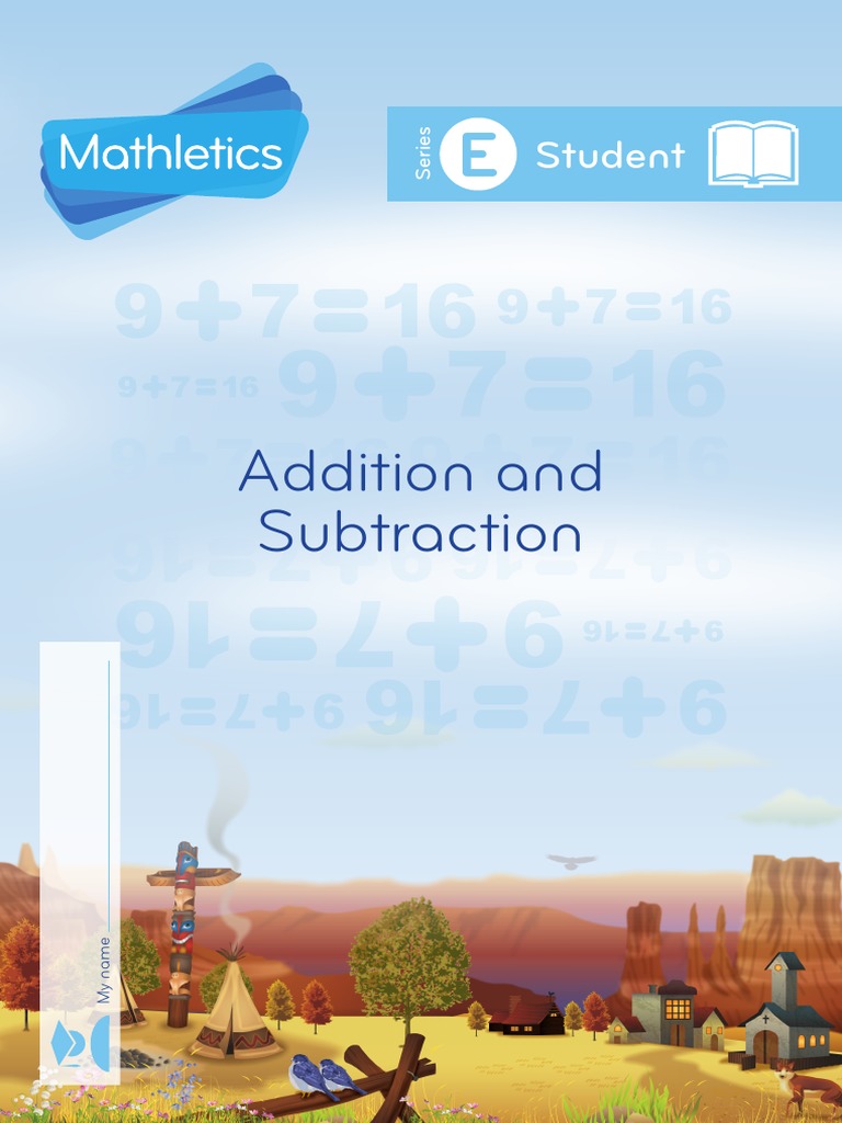 Addition and Subtraction: Student | PDF