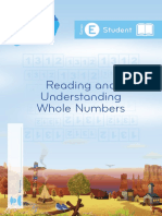 Reading and Understanding Whole Numbers: Student