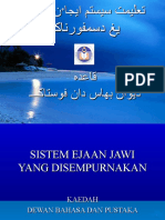 Sistem Ejaan Jawi DBP (SBB) New