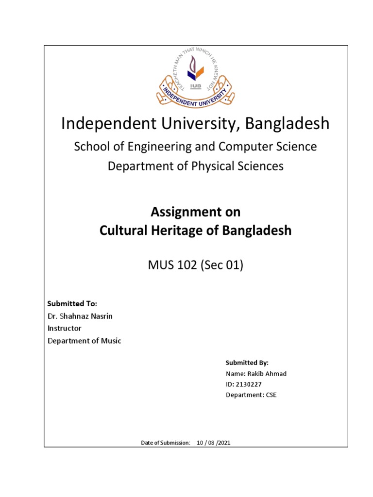 cultural heritage of bangladesh essay