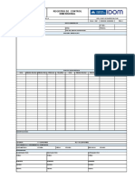 ISO Registro de Control Dimensional