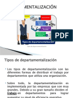 DEPARTAMENTALIZACIÓN